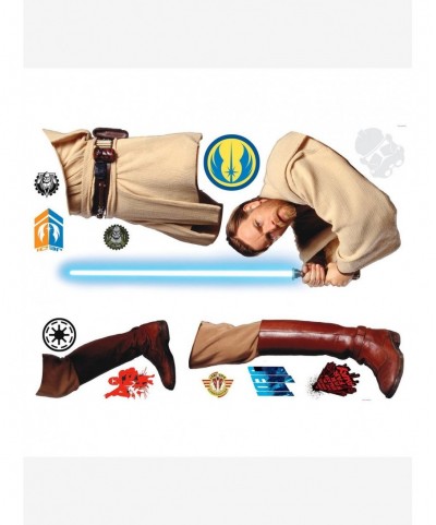 Low Price Star Wars Classic Obi-Wan Peel & Stick Giant Wall Decals $9.21 Decals