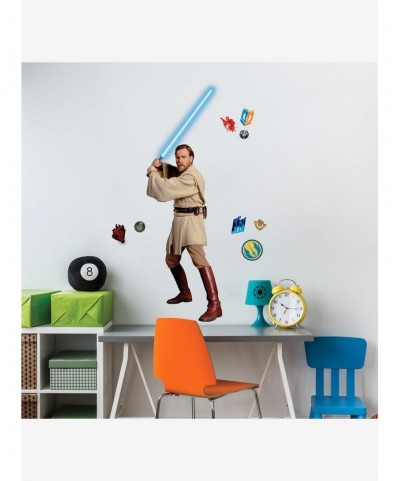 Low Price Star Wars Classic Obi-Wan Peel & Stick Giant Wall Decals $9.21 Decals