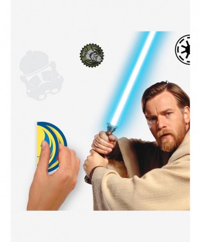 Low Price Star Wars Classic Obi-Wan Peel & Stick Giant Wall Decals $9.21 Decals