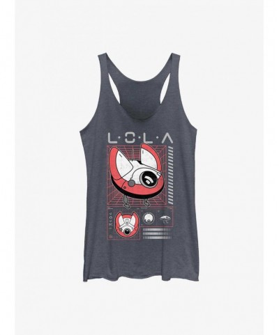 Low Price Star Wars Obi-Wan Kenobi Lola Schematic Girls Tank Top $8.88 Tops