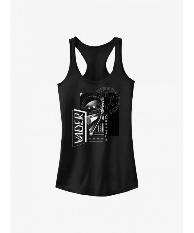 Flash Sale Star Wars Obi-Wan Kenobi Sith Lord Girls Tank Top $7.67 Tops