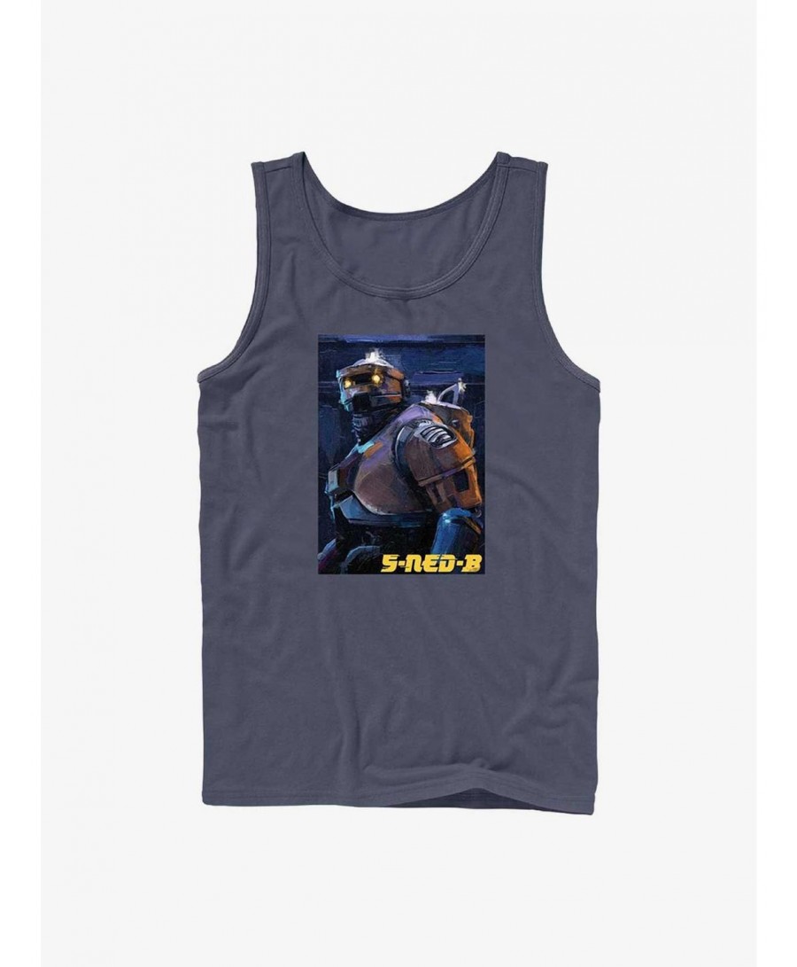 Clearance Star Wars Obi-Wan Kenobi 5-Ned-B Painting Tank Top $7.15 Tops