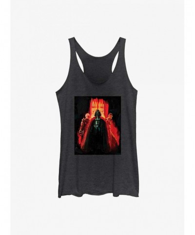 Trendy Star Wars Obi-Wan Kenobi Vader Crew Painting Girls Tank Top $9.07 Tops