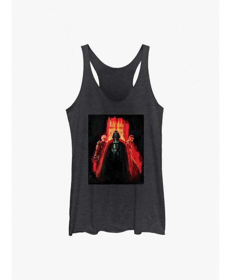 Trendy Star Wars Obi-Wan Kenobi Vader Crew Painting Girls Tank Top $9.07 Tops