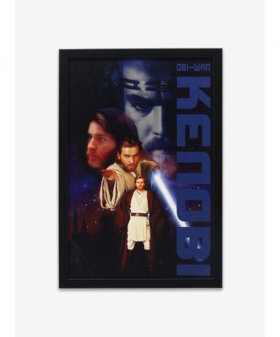 Value for Money Star Wars Obi-Wan Kenobi Multi-View Framed Wood Wall Decor $19.77 Décor