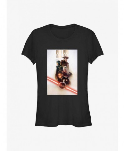 Value Item Star Wars Obi-Wan Kenobi Character Poster Girls T-Shirt $7.84 T-Shirts