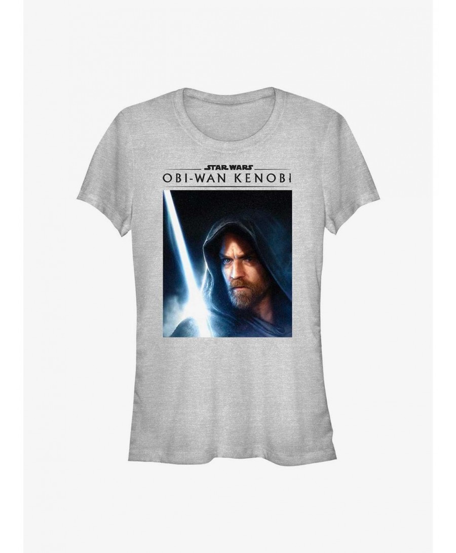 Limited-time Offer Star Wars Obi-Wan Kenobi Knight Saber Girls T-Shirt $6.10 T-Shirts