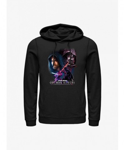 Absolute Discount Star Wars Obi-Wan Big Face Off Hoodie $11.31 Hoodies