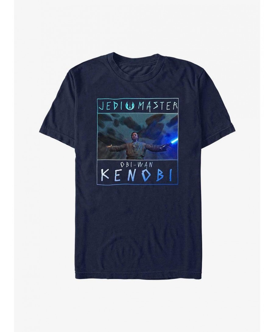 Exclusive Price Star Wars Obi-Wan Kenobi Jedi Master T-Shirt $5.86 T-Shirts