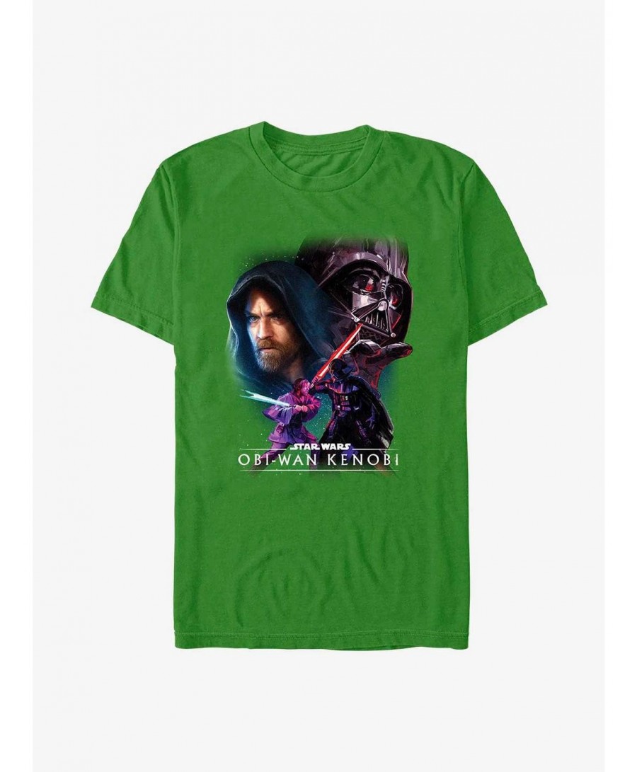 Limited Time Special Star Wars Obi-Wan Big Face Off T-Shirt $8.03 T-Shirts