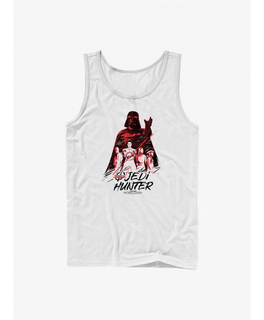 Bestselling Star Wars Obi-Wan Kenobi Jedi Hunter Tank Top $5.58 Tops