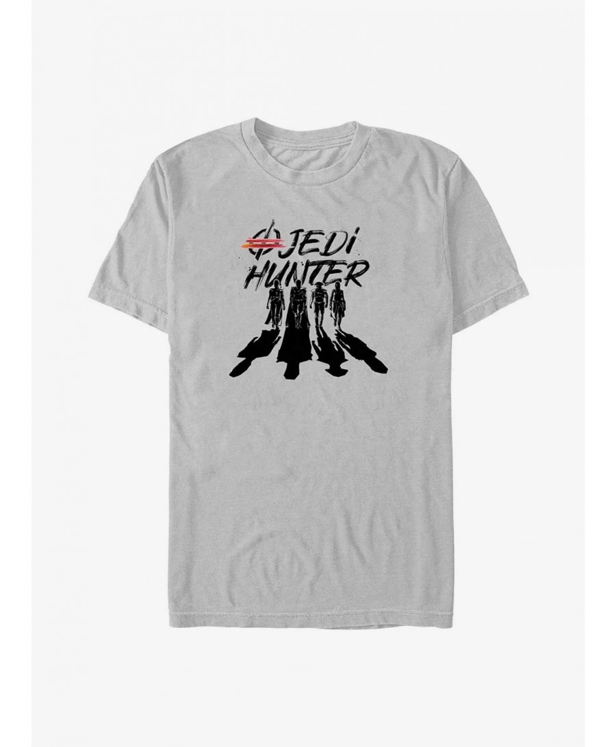 Fashion Star Wars Obi-Wan Kenobi Jedi Hunter Silhouettes T-Shirt $6.86 T-Shirts