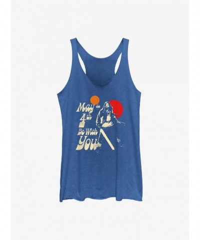 Best Deal Star Wars Obi-Wan Kenobi May Fourth Girls Tank $7.07 Tanks