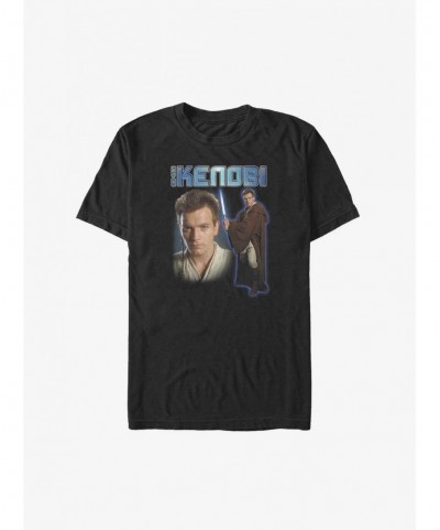 Sale Item Star Wars Obi-Wan Kenobi Big & Tall T-Shirt $7.33 T-Shirts