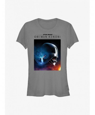 Value for Money Star Wars Obi-Wan Kenobi Galaxy Fight Girls T-Shirt $7.84 T-Shirts