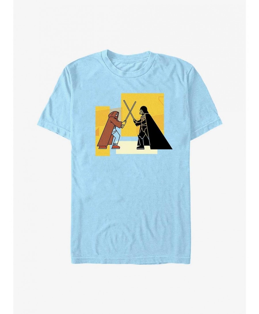 Big Sale Star Wars Obi-Wan Kenobi Vader And Obi-Wan T-Shirt $6.19 T-Shirts