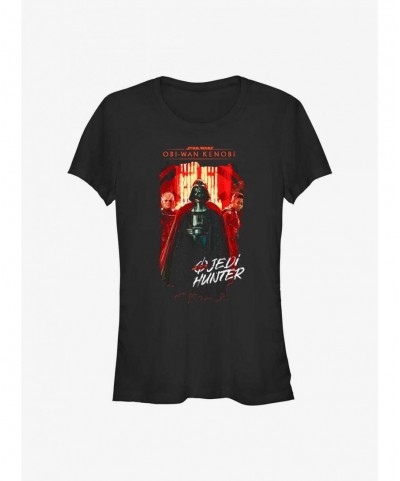 Exclusive Price Star Wars Obi-Wan Kenobi Vader And Inquisitors Girls T-Shirt $8.02 T-Shirts