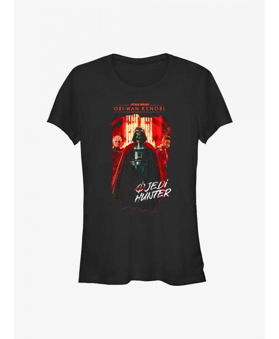 Exclusive Price Star Wars Obi-Wan Kenobi Vader And Inquisitors Girls T-Shirt $8.02 T-Shirts