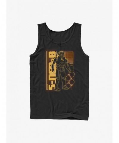 Cheap Sale Star Wars Obi-Wan Kenobi 5-Ned-B Droid Tank Top $8.02 Tops