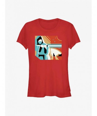 Exclusive Price Star Wars Obi-Wan Kenobi Geometric Obi-Wan Girls T-Shirt $6.10 T-Shirts