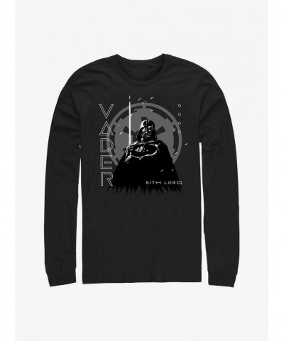 Trendy Star Wars Obi-Wan Lord Vader Long-SLeeve T-Shirt $10.13 T-Shirts