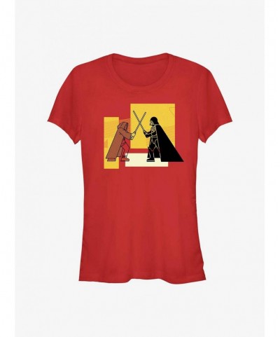 Hot Selling Star Wars Obi-Wan Kenobi Vader And Obi-Wan Girls T-Shirt $5.93 T-Shirts